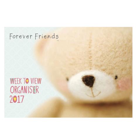 A4 Forever Friends Week-to-View Family Organiser 2017